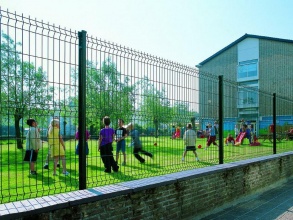 3D заборы для детского сада 40 метров