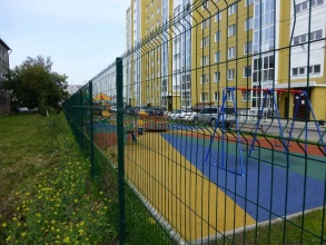 Забор на детскую площадку 65 метров