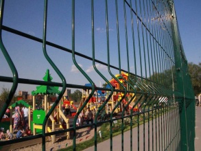 Забор на детскую площадку 70 метров