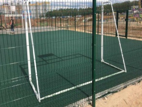 Забор на спортивную площадку 65 метров