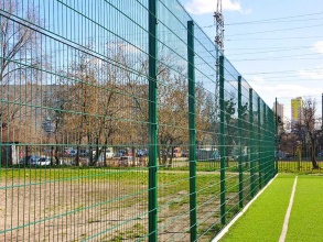 Забор на спортивную площадку 75 метров