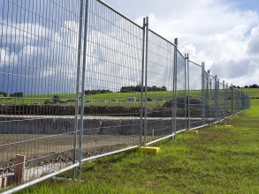 Забор на строительную площадку 140 метров