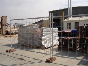 Забор на строительную площадку 45 метров